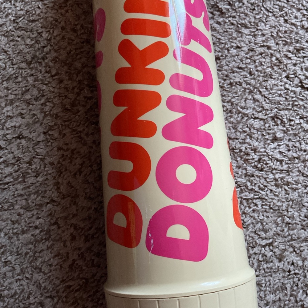 Vintage 80’s/90’s Dunkin’ Donuts 32oz Insulated Travel Thermos Bottle - Picture 2 of 7